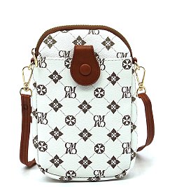 CM Monogram Mini Crossbody Bag Cell Phone Purse