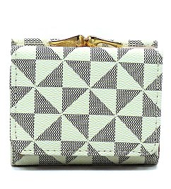 PM Monogram Kiss Lock Tri-fold Wallet