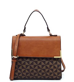 PM Monogram Top Handle Satchel