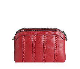Braided Stripe Crossbody Bag