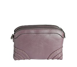 Braided Stripe Crossbody Bag