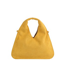 Faux Suede Hobo