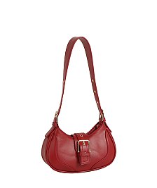 Buckle Flap Shoulder Bag
