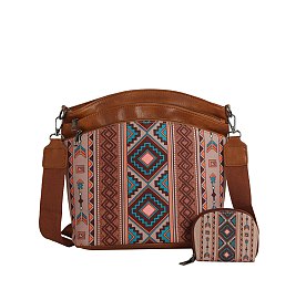 Aztec Tribal 2-in-1 Crossbody Bag