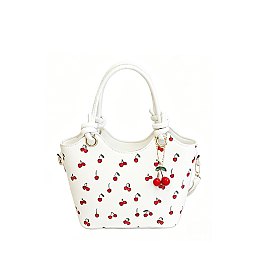 Cherry Top Handle Satchel