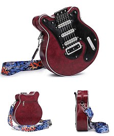 Guitar Theme Cross-body Shoulder Bags