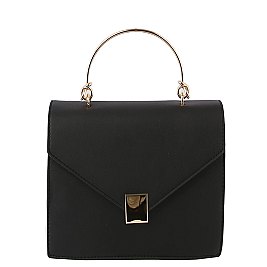 Top Handle Envelope Flap Satchel
