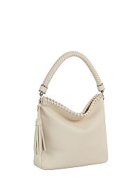 Braided Top Handle Shoulder Bag