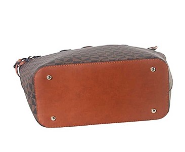 3 IN 1 STYLISH CHECKERED DESIGN SHOPPER BAG SET