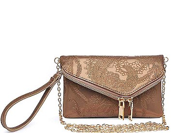 Floral Urban Expressions LUCY CLUTCH BAG