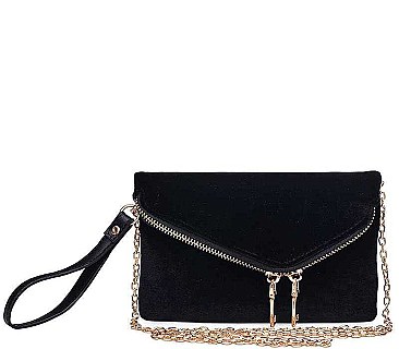 VELVETY LUXURY LUCY CLUTCH