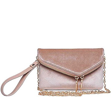 VELVETY LUXURY LUCY CLUTCH
