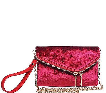 VELVETY LUXURY LUCY CLUTCH