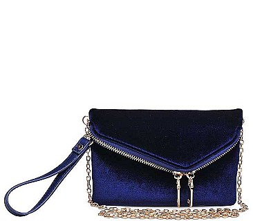 VELVETY LUXURY LUCY CLUTCH