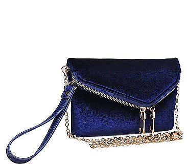 VELVETY LUXURY LUCY CLUTCH