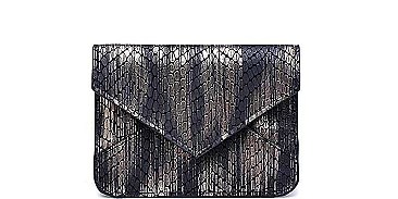 LUXURY FIFI FAUX SNAKE CARD HOLDER
