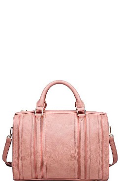 STYLISH TUX SATCHEL BAG WITH LONG STRAP JY-13030ML
