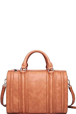 STYLISH TUX SATCHEL BAG WITH LONG STRAP JY-13030ML