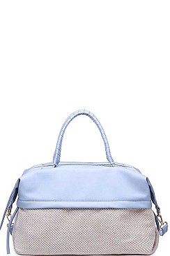 FASHIONABLE SEBASTIAN SATCHEL BAG WITH LONG STRAP JY-13549ML