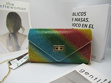 Crystal Clutch Bag Shoulder Bag