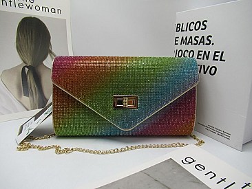 Crystal Clutch Bag Shoulder Bag