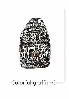 Trendy Graffiti Sling Bag