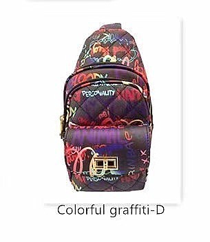 Trendy Graffiti Sling Bag