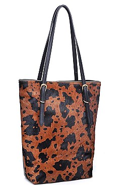 CALF HAIRED LUXURY EMERSON TOTE BAG JY-14540ML