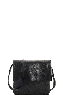 GENUINE LEATHER CROSSBODY BAG