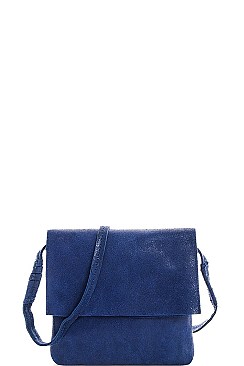 GENUINE LEATHER CROSSBODY BAG