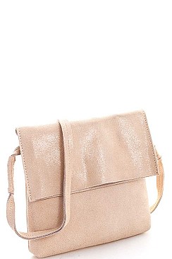 GENUINE LEATHER CROSSBODY BAG