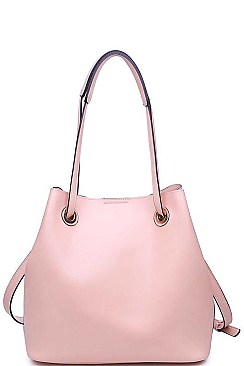 LUXURY CLARA 2IN1 FASHION SHOULDER/CROSSBODY BAG JY-15845ML