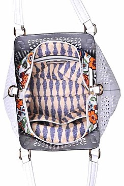 LUXURY 2IN1 MACKENZIE TOTE BAG