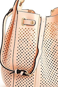 DESIGNER 2in1 HOT TRENDY HOBO BAG WITH LONG STRAP