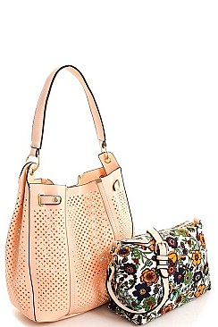 DESIGNER 2in1 HOT TRENDY HOBO BAG WITH LONG STRAP