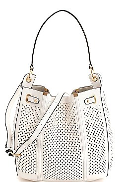 DESIGNER 2in1 HOT TRENDY HOBO BAG WITH LONG STRAP