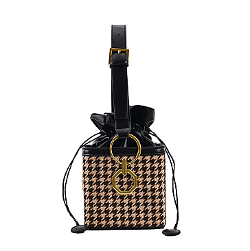 STYLISH PATTERNED BUCKET BAG IN A BOX