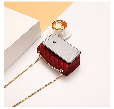 Stylish Quilted Matte Jelly Shoulder Bag Set