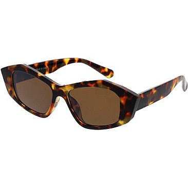 Pack of 12 Bulky Retro Geometric Sunglasses