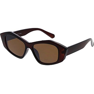 Pack of 12 Bulky Retro Geometric Sunglasses