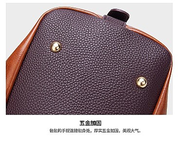 SOFT GLOSSY FASHION HOBO BAG