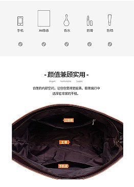 SOFT GLOSSY FASHION HOBO BAG