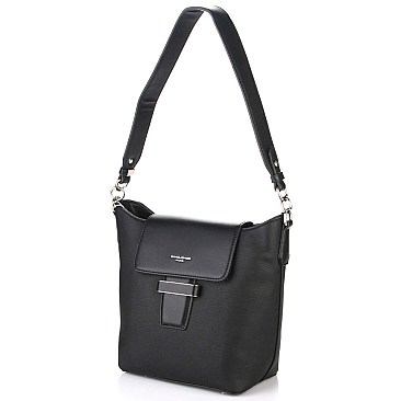 David Jones Shoulder Bag with buckle