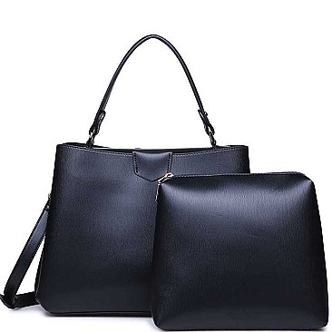 STYLISH LUXURY JESSAMY 2-PC SATCHEL BAG SET JY17431