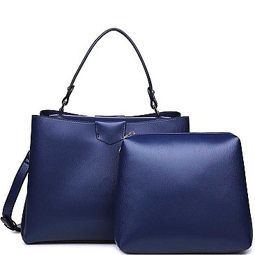 STYLISH LUXURY JESSAMY 2-PC SATCHEL BAG SET JY17431