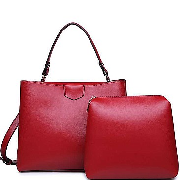 STYLISH LUXURY JESSAMY 2-PC SATCHEL BAG SET JY17431