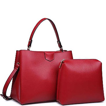 STYLISH LUXURY JESSAMY 2-PC SATCHEL BAG SET JY17431