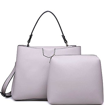 STYLISH LUXURY JESSAMY 2-PC SATCHEL BAG SET JY17431