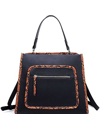 STYLISH KAI SATCHEL BAG WITH LONG STRAP JY17632