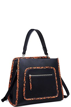 STYLISH KAI SATCHEL BAG WITH LONG STRAP JY17632